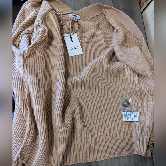 Oat new cardigan with buttons nwt - Picture 15 of 15